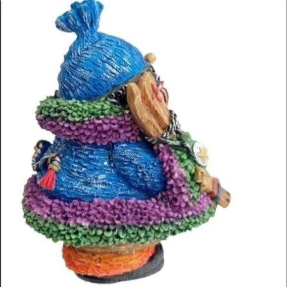 Crinkle Claus Scandinavian Santa 4" Figure 1995 Christmas Decoration Decor - Picture 10 of 14